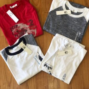 Remeras mangas largas niño algodón pima línea polo original talles desde el 4 al 14