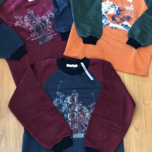 Buzo niño algodón rústico línea polo original talles desde el 4 al 10